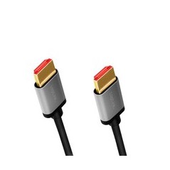 LogiLink 2m HDMI Male to HDMI Male Cable - High-Quality Black Connection for Optimal Performance